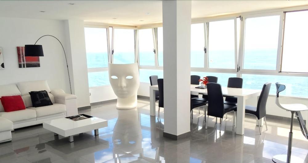 The Mask Apartment Blueline 貝尼多姆 外观 照片